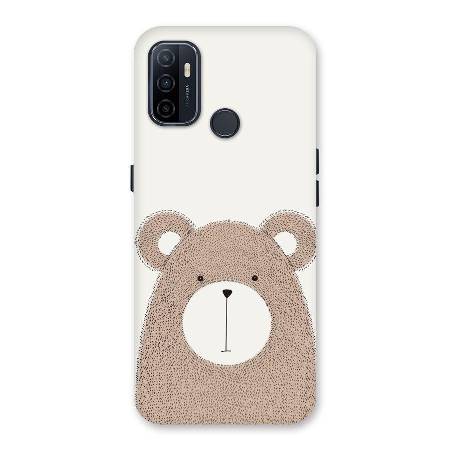 Cute Bear Back Case for Oppo A32