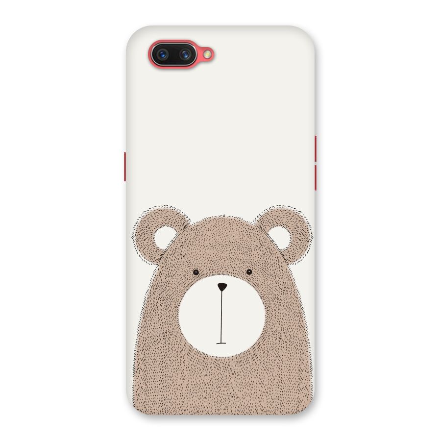 Cute Bear Back Case for Oppo A3s