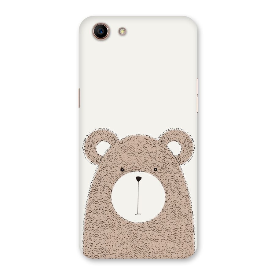 Cute Bear Back Case for Oppo A83 (2018)