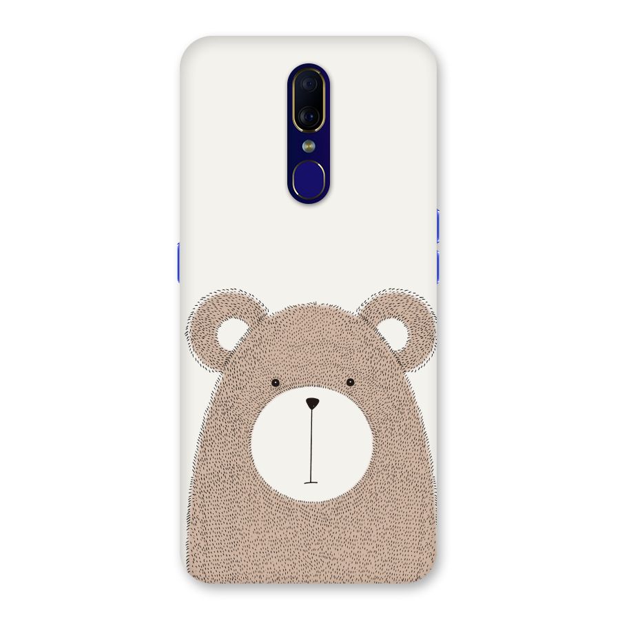 Cute Bear Back Case for Oppo A9