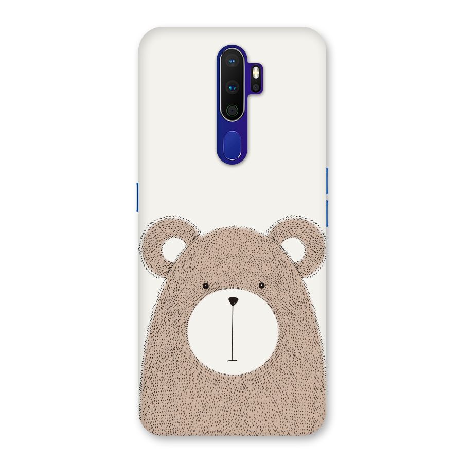 Cute Bear Back Case for Oppo A9 (2020)