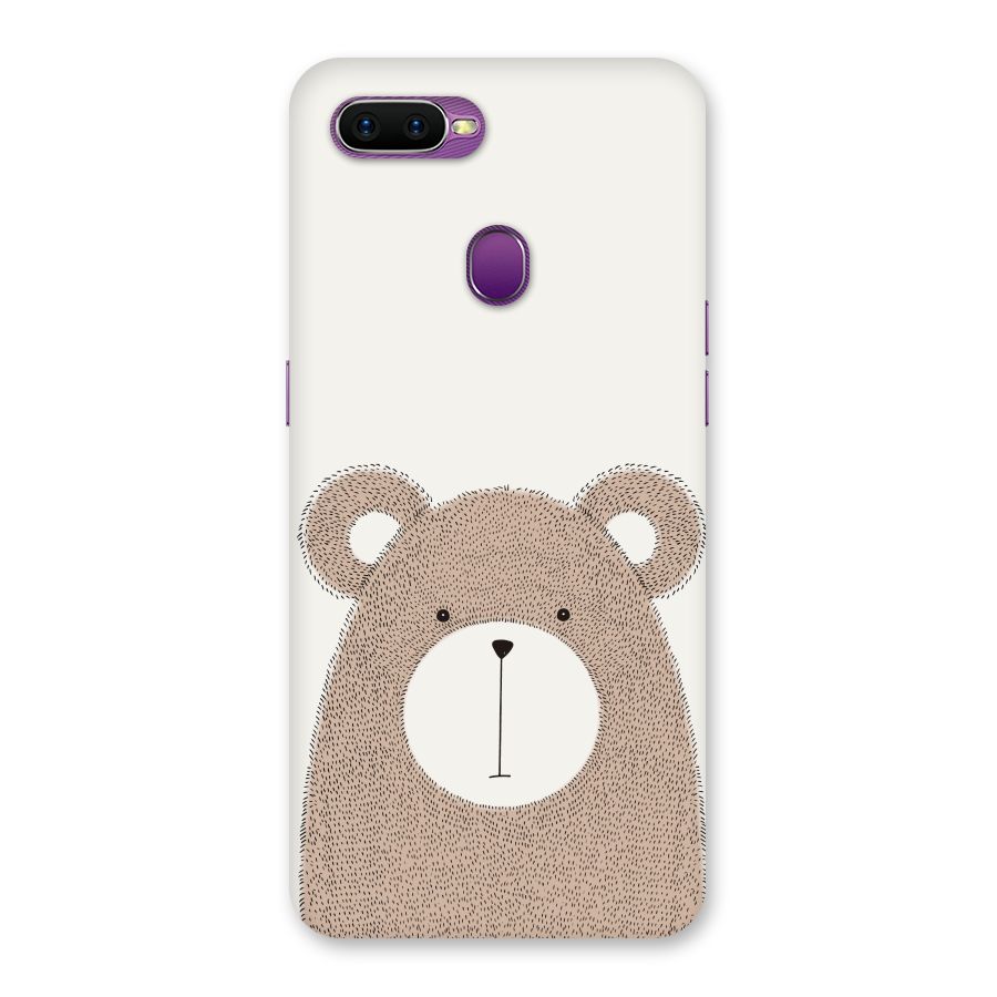 Cute Bear Back Case for Oppo F9