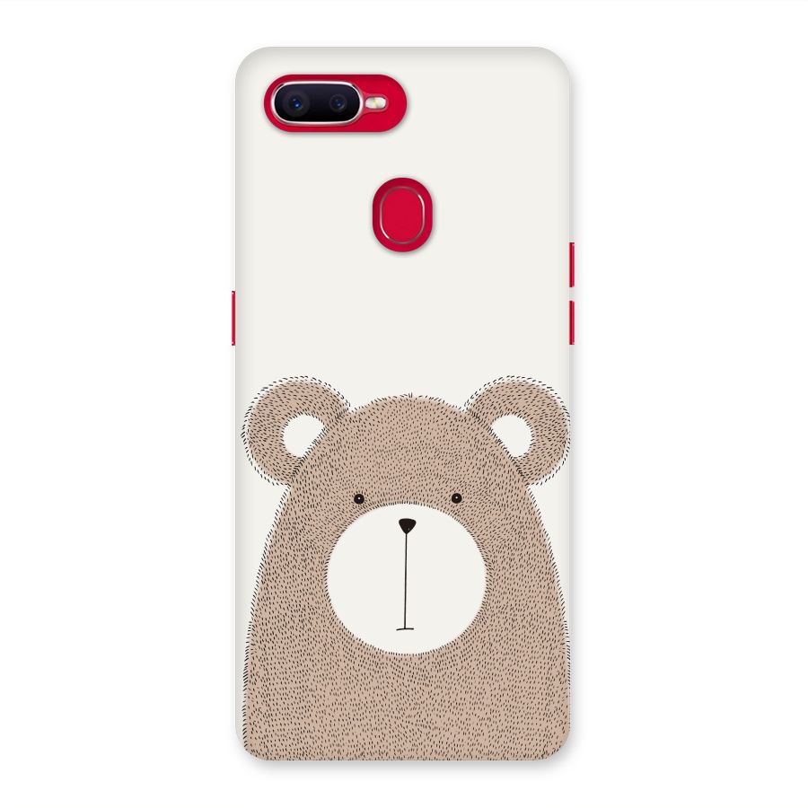 Cute Bear Back Case for Oppo F9 Pro
