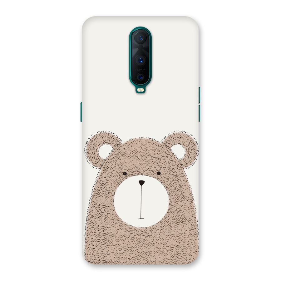 Cute Bear Back Case for Oppo R17 Pro