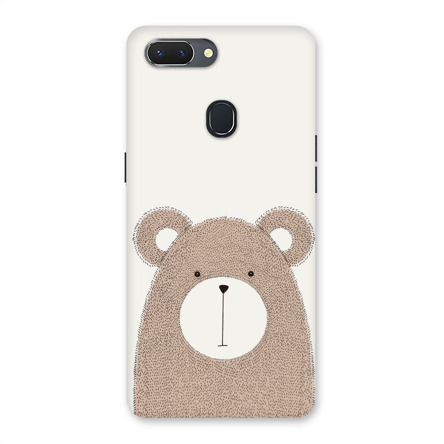 Cute Bear Back Case for Oppo Realme 2