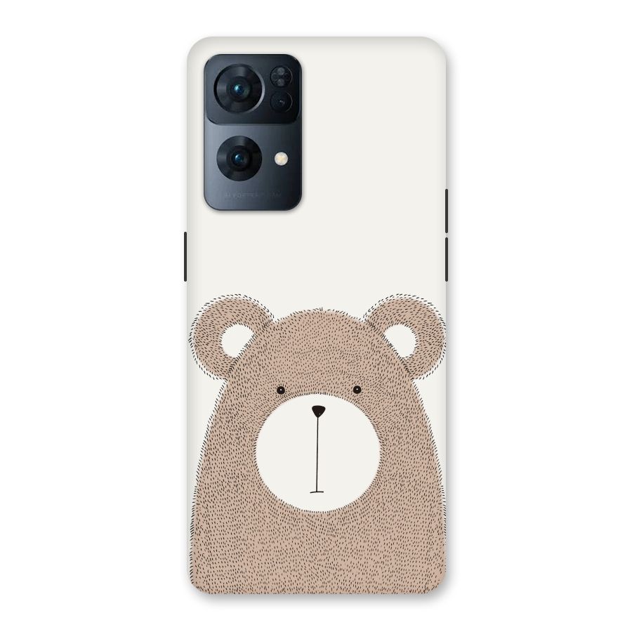 Cute Bear Back Case for Oppo Reno7 Pro 5G