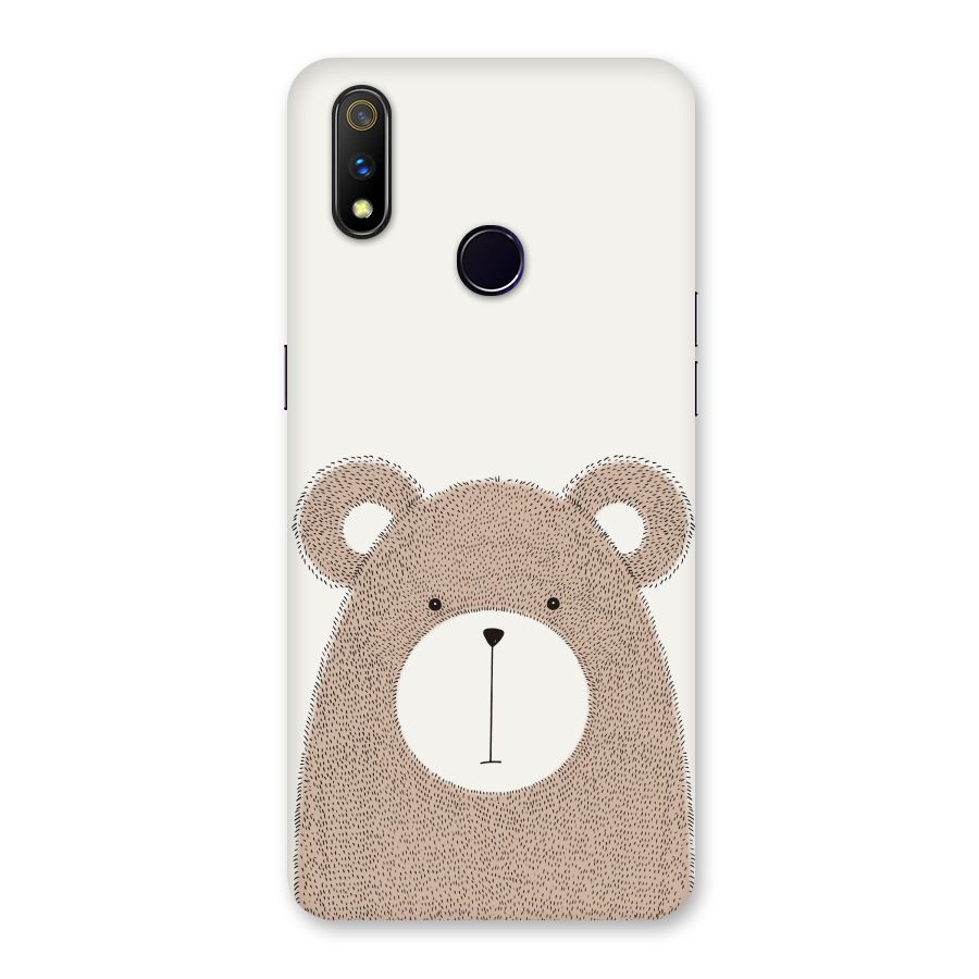 Cute Bear Back Case for Realme 3 Pro