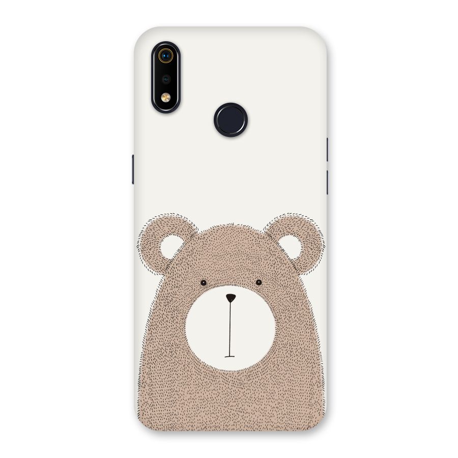 Cute Bear Back Case for Realme 3i