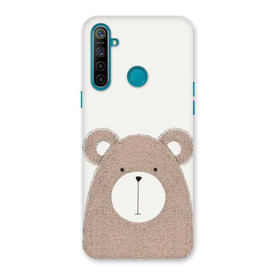 Cute Bear Back Case for Realme 5i