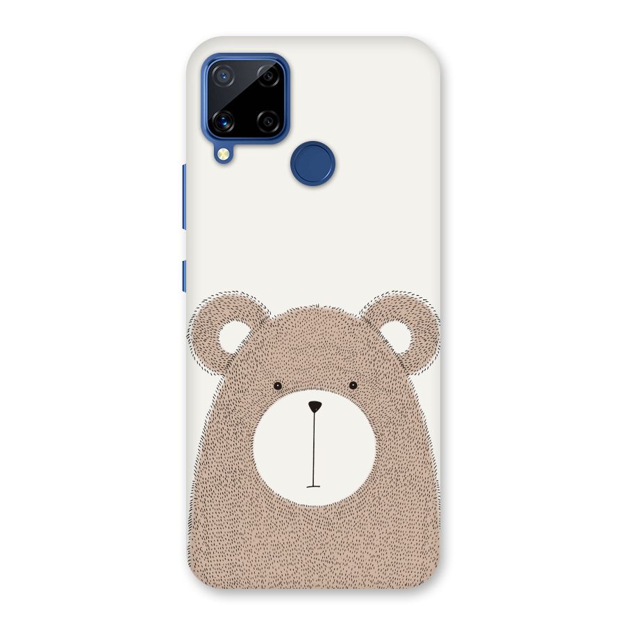 Cute Bear Back Case for Realme C15
