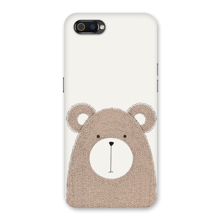 Cute Bear Back Case for Realme C2