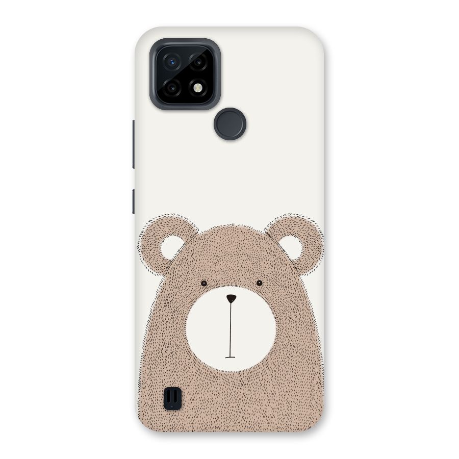 Cute Bear Back Case for Realme C21