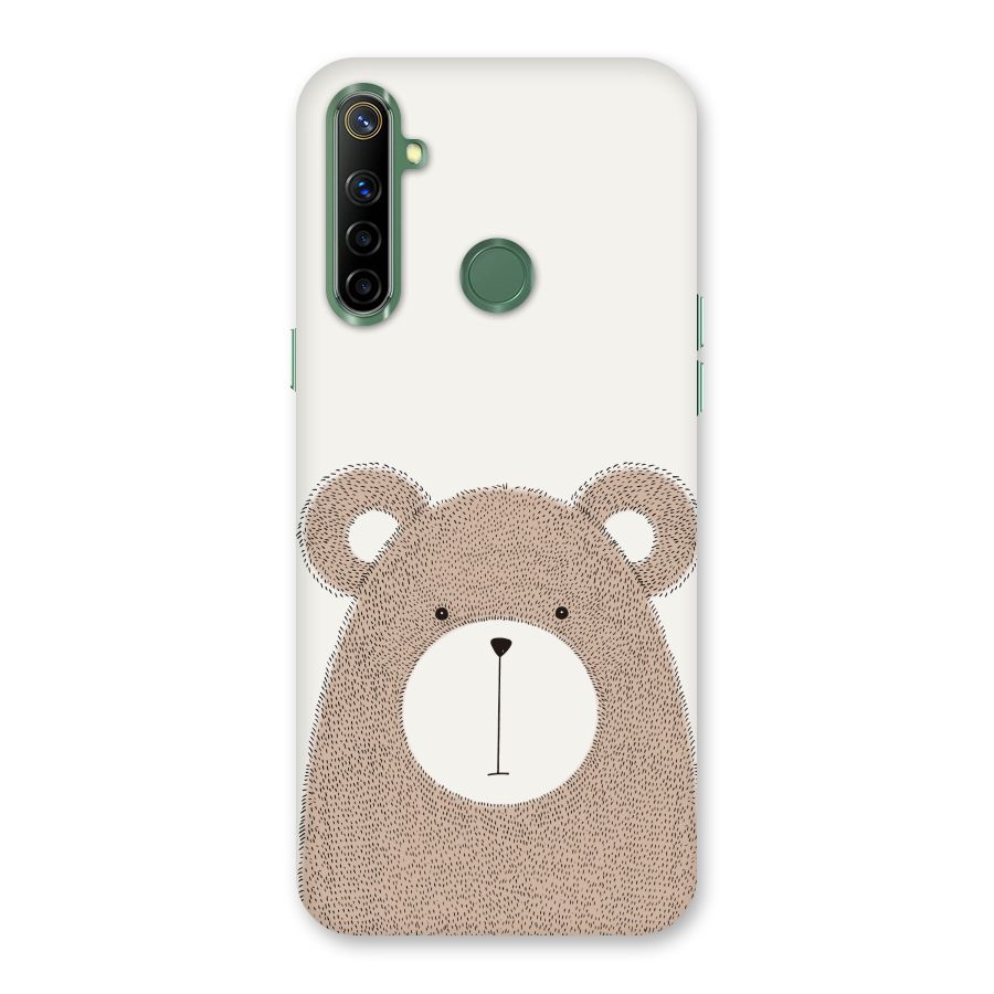 Cute Bear Back Case for Realme Narzo 10