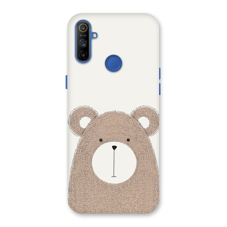 Cute Bear Back Case for Realme Narzo 10A