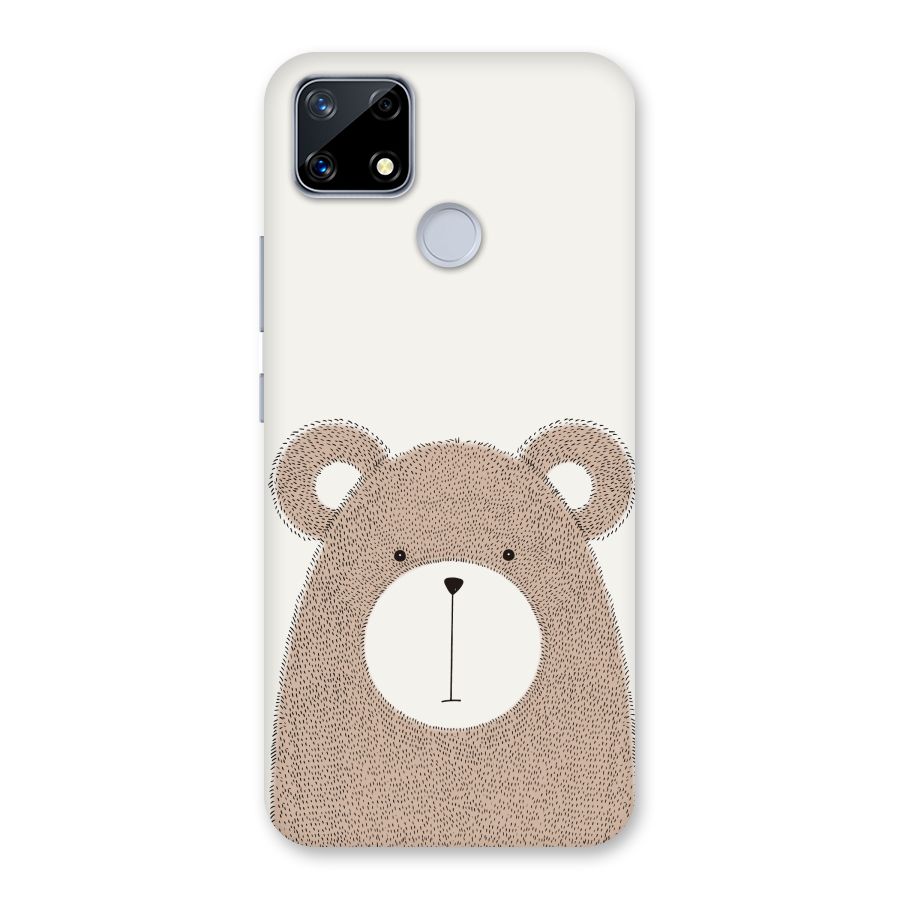 Cute Bear Back Case for Realme Narzo 20