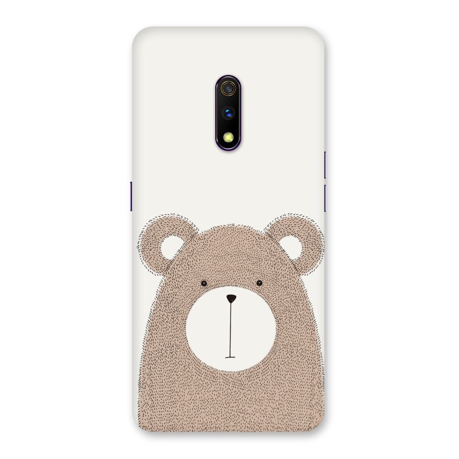 Cute Bear Back Case for Realme X