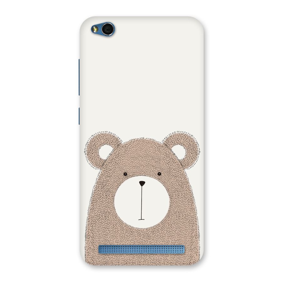 Cute Bear Back Case for Redmi 5A