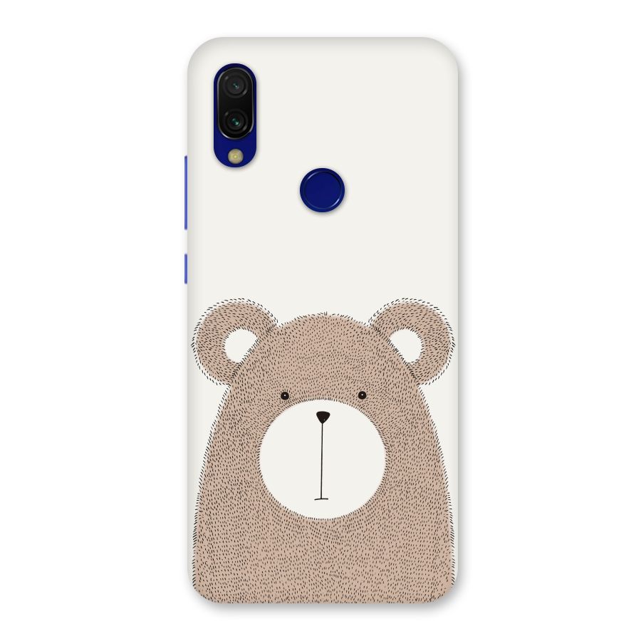 Cute Bear Back Case for Redmi 7
