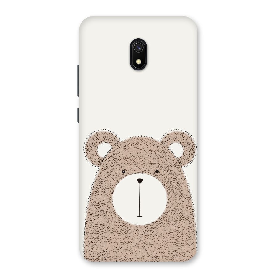 Cute Bear Back Case for Redmi 8A