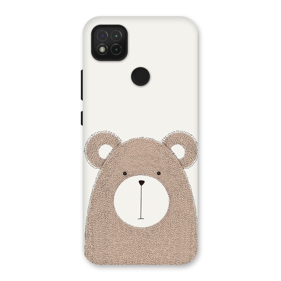 Cute Bear Back Case for Redmi 9