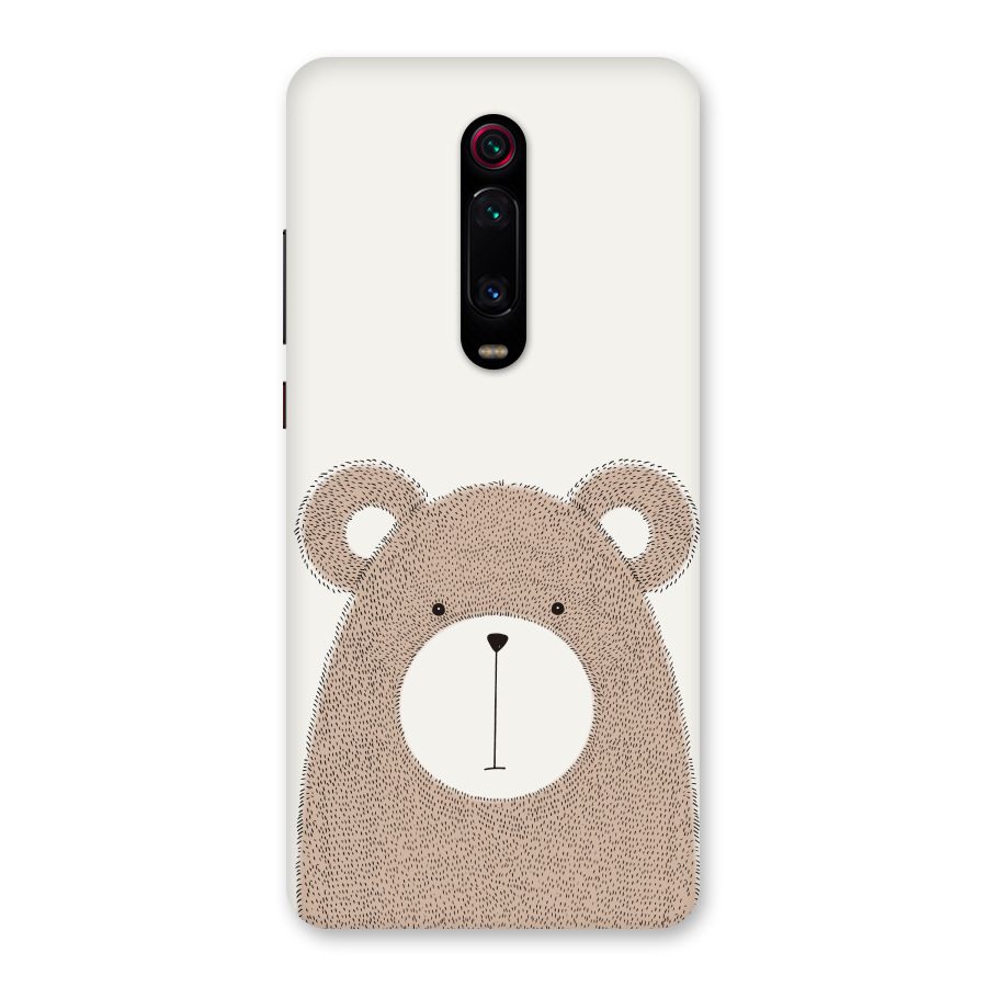Cute Bear Back Case for Redmi K20 Pro