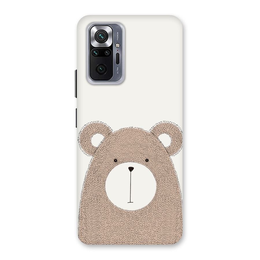 Cute Bear Back Case for Redmi Note 10 Pro
