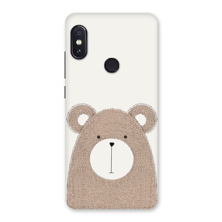 Cute Bear Back Case for Redmi Note 5 Pro