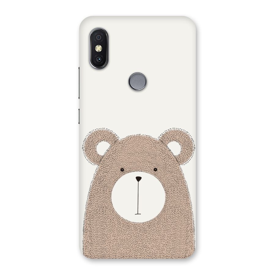 Cute Bear Back Case for Redmi Y2