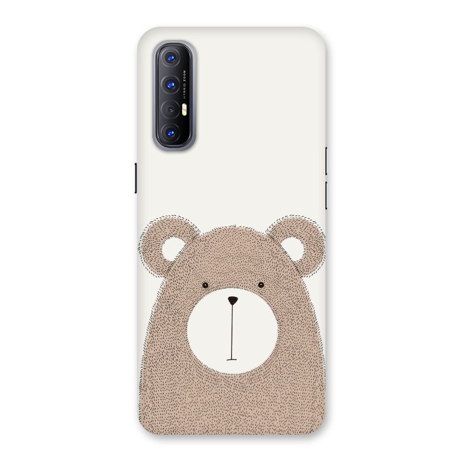 Cute Bear Back Case for Reno3 Pro