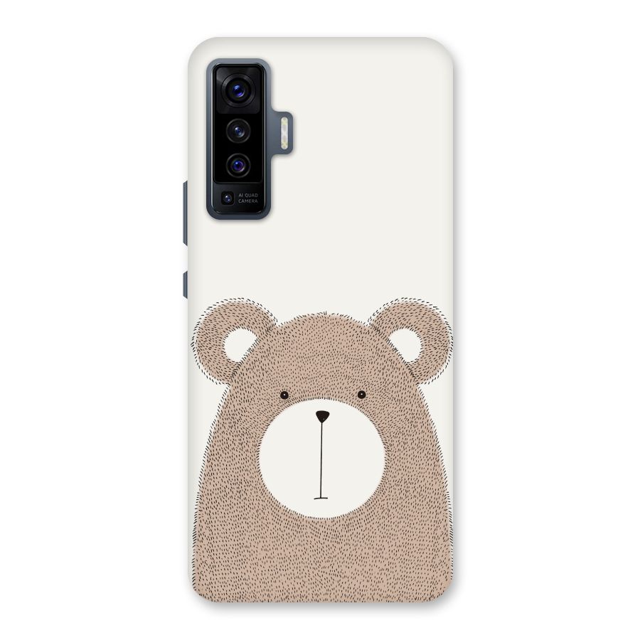 Cute Bear Back Case for Vivo X50