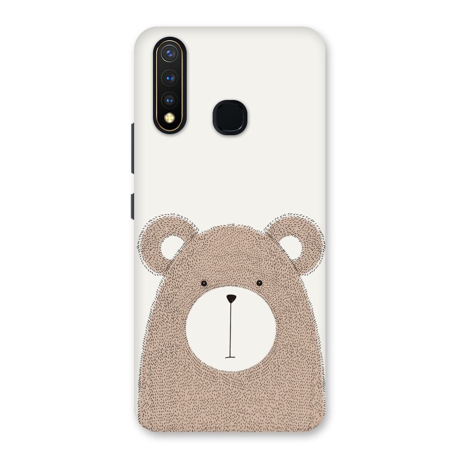 Cute Bear Back Case for Vivo Y19