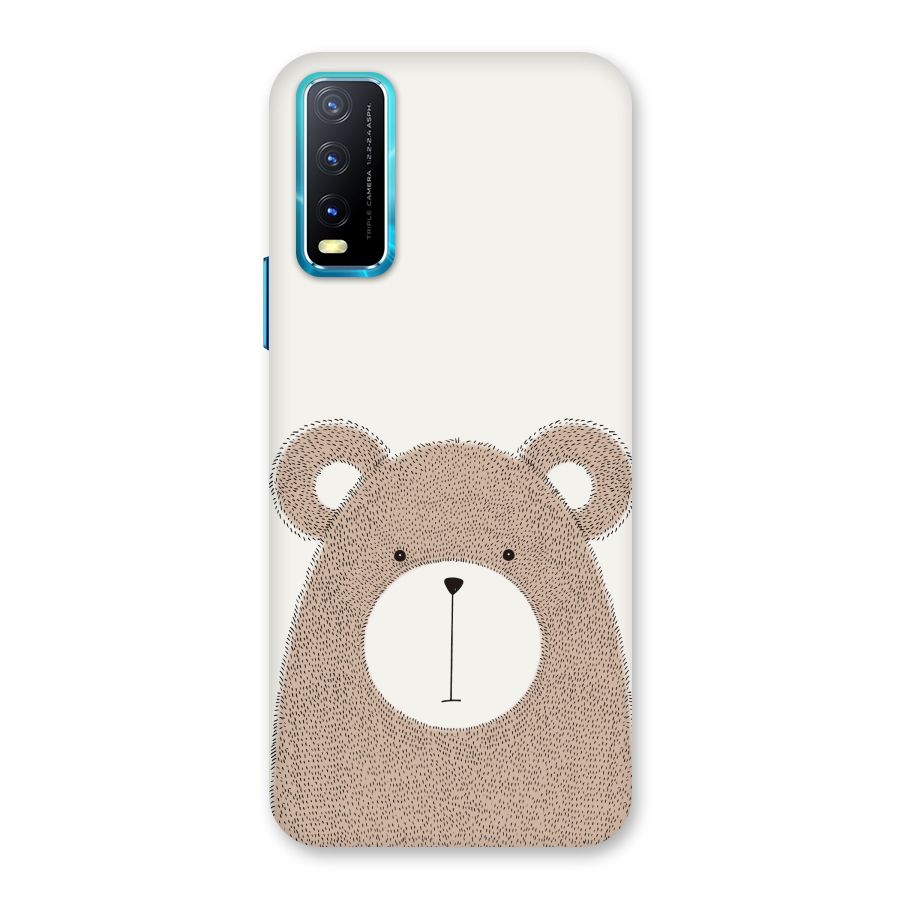 Cute Bear Back Case for Vivo Y20A