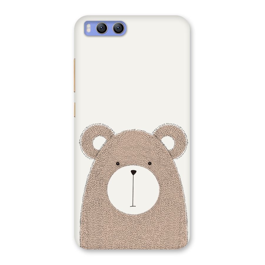 Cute Bear Back Case for Xiaomi Mi 6
