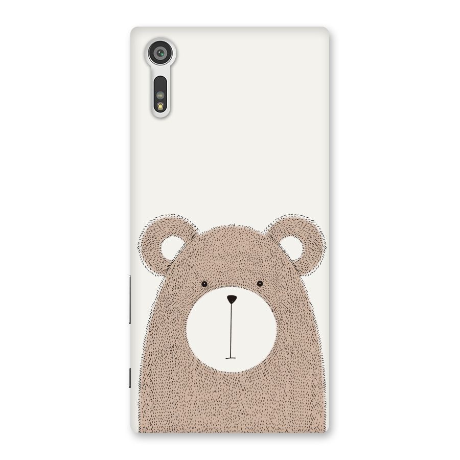 Cute Bear Back Case for Xperia XZ