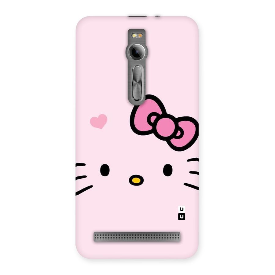 Cute Bow Face Back Case for Asus Zenfone 2