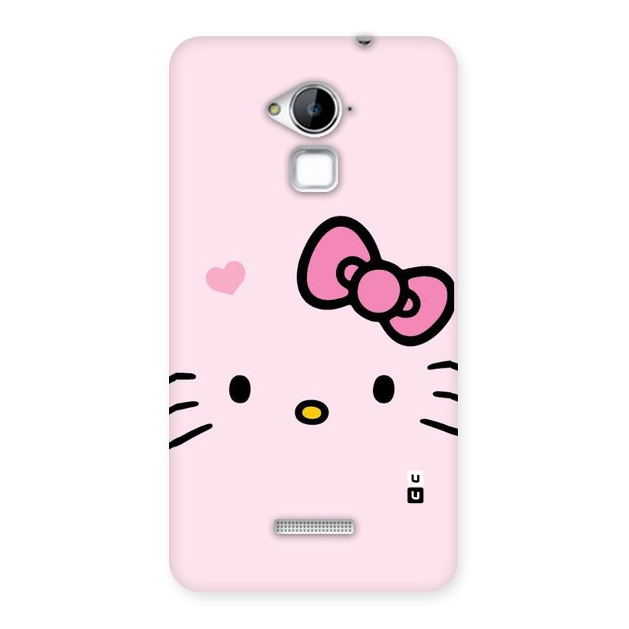 Cute Bow Face Back Case for Coolpad Note 3