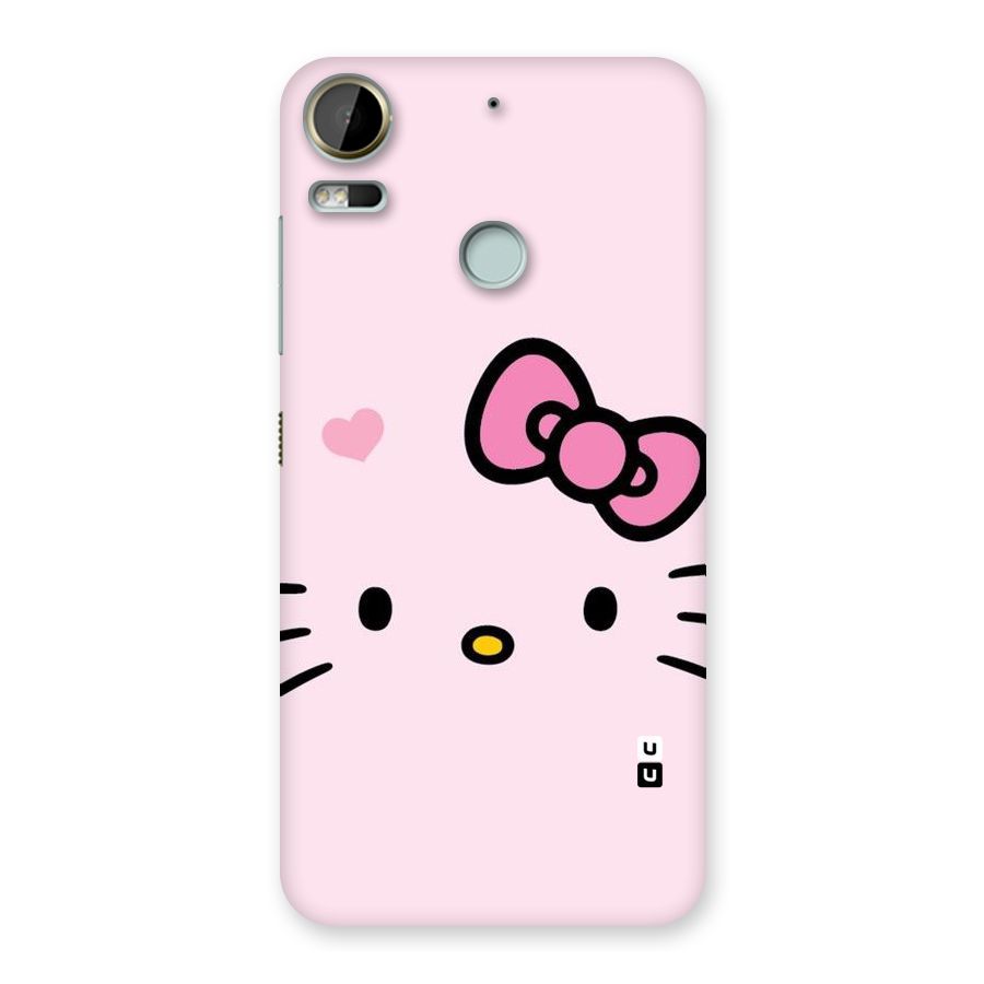 Cute Bow Face Back Case for Desire 10 Pro