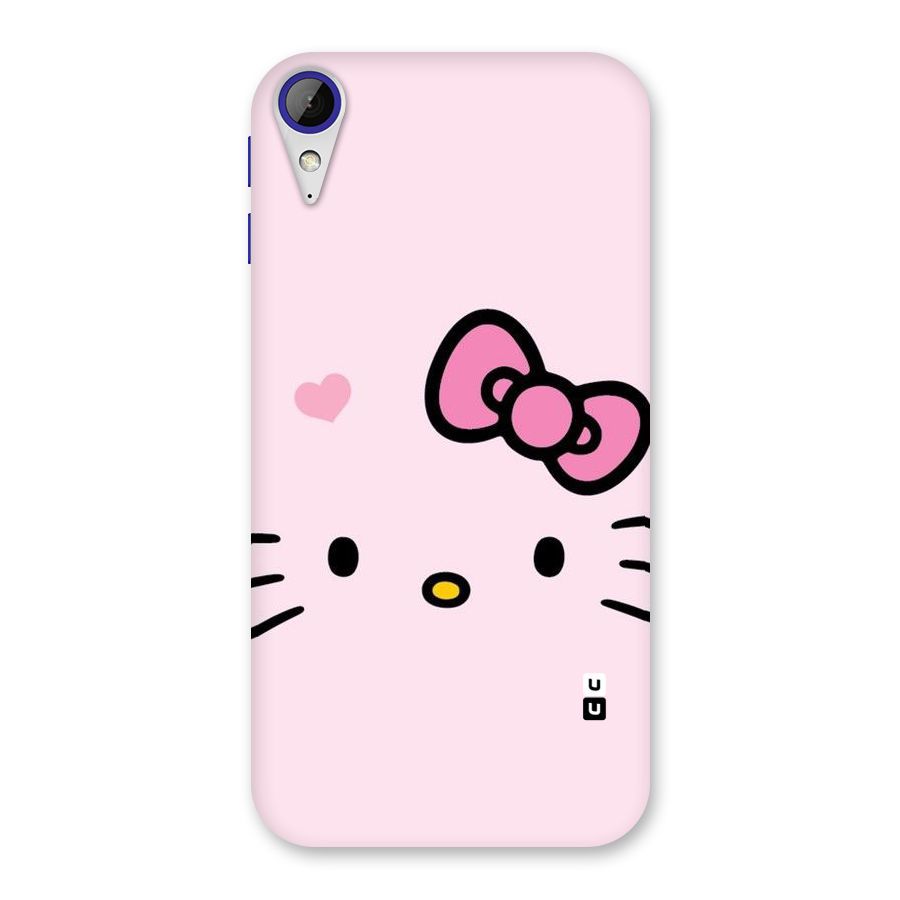 Cute Bow Face Back Case for Desire 830