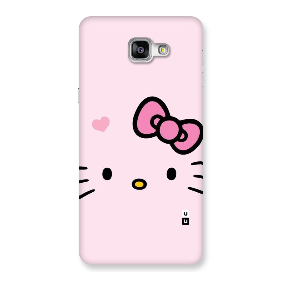 Cute Bow Face Back Case for Galaxy A9