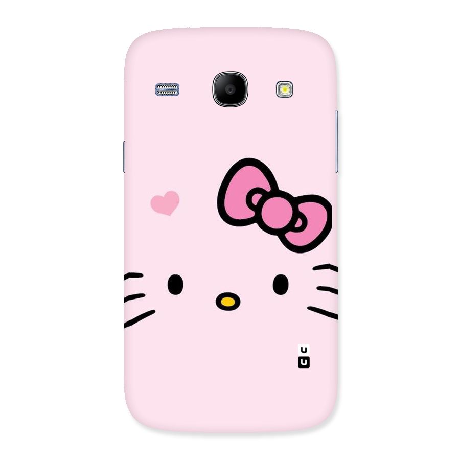 Cute Bow Face Back Case for Galaxy Core