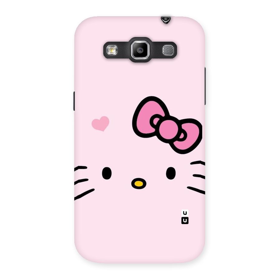 Cute Bow Face Back Case for Galaxy Grand Quattro