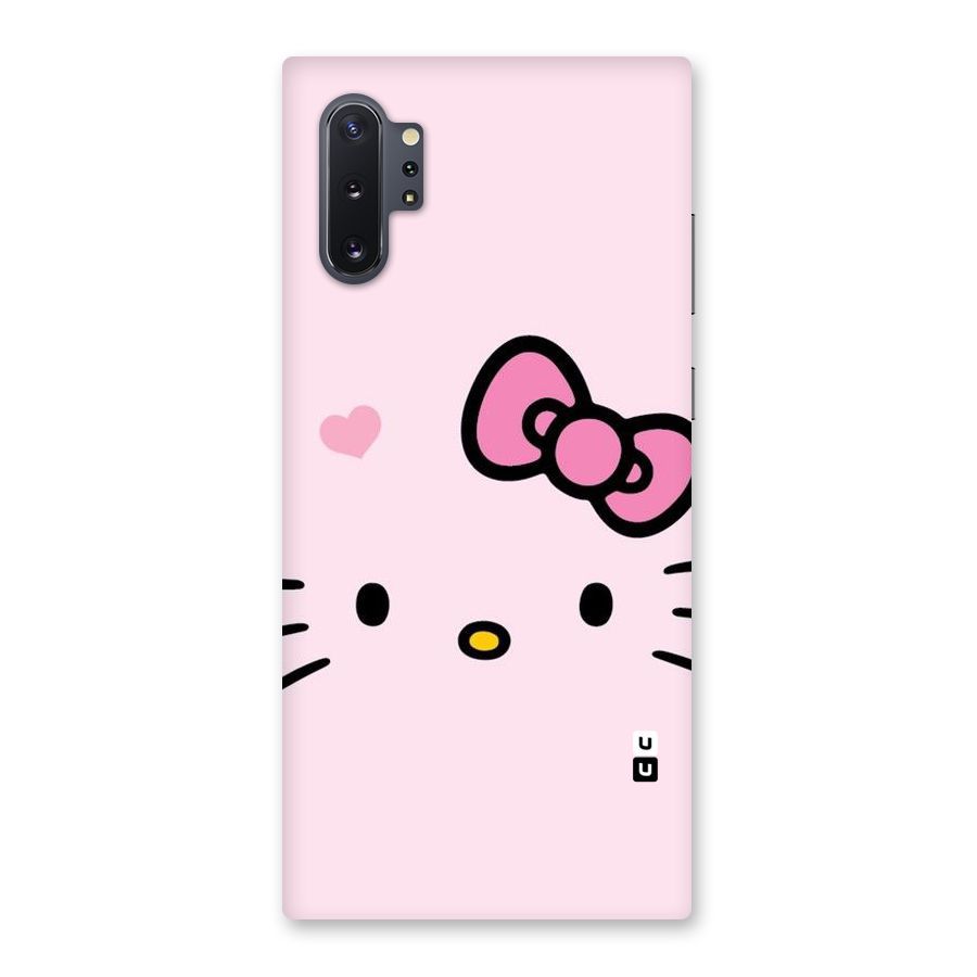 Cute Bow Face Back Case for Galaxy Note 10 Plus