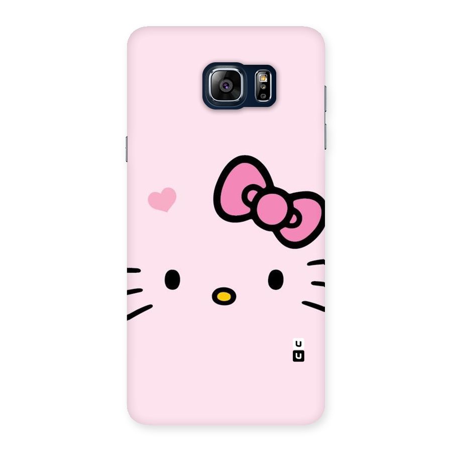 Cute Bow Face Back Case for Galaxy Note 5