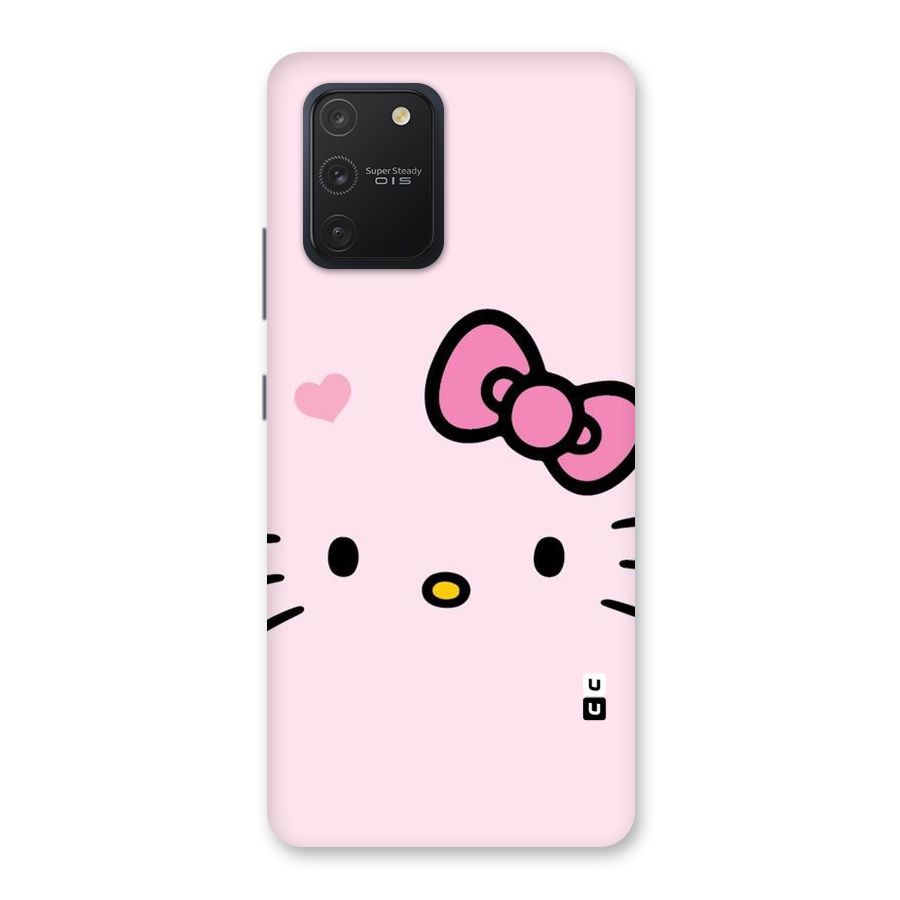 Cute Bow Face Back Case for Galaxy S10 Lite