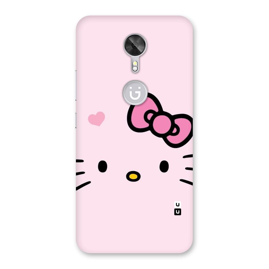 Cute Bow Face Back Case for Gionee A1