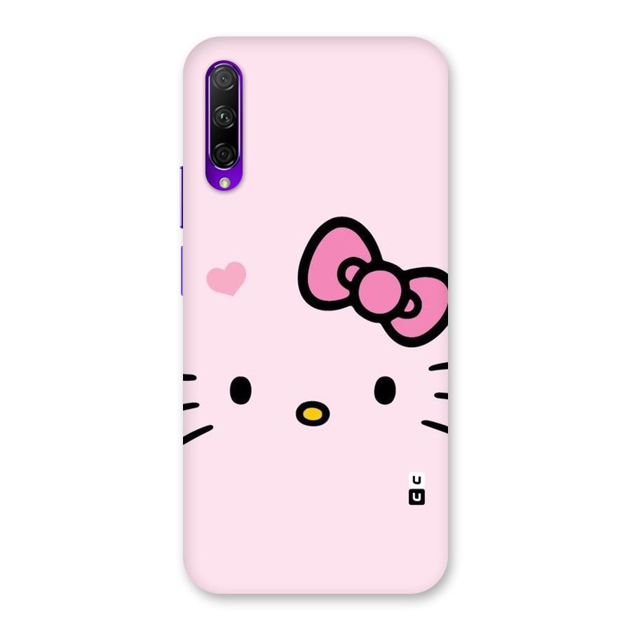 Cute Bow Face Back Case for Honor 9X Pro