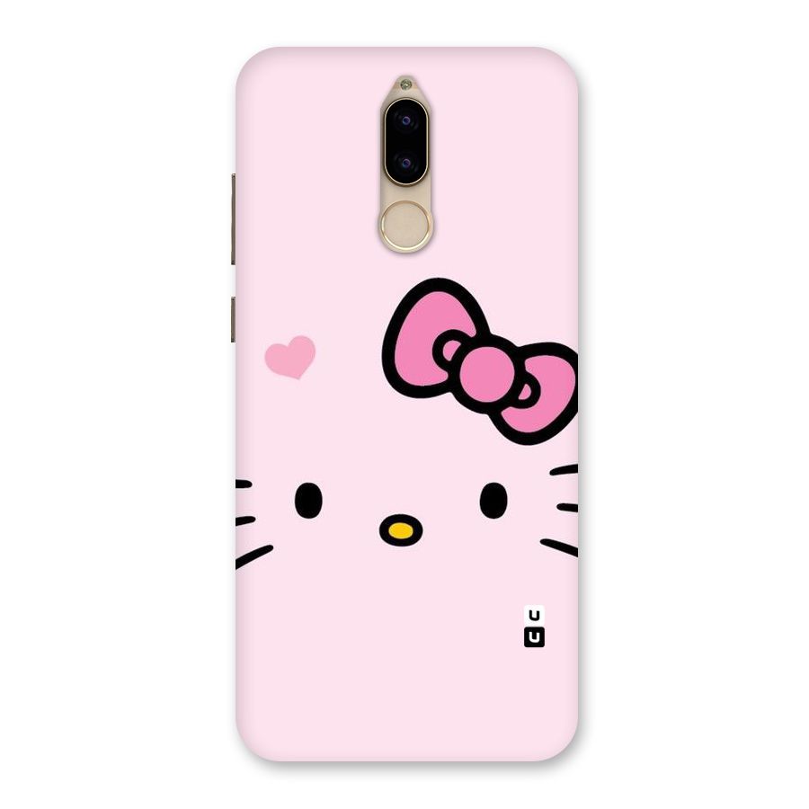 Cute Bow Face Back Case for Honor 9i
