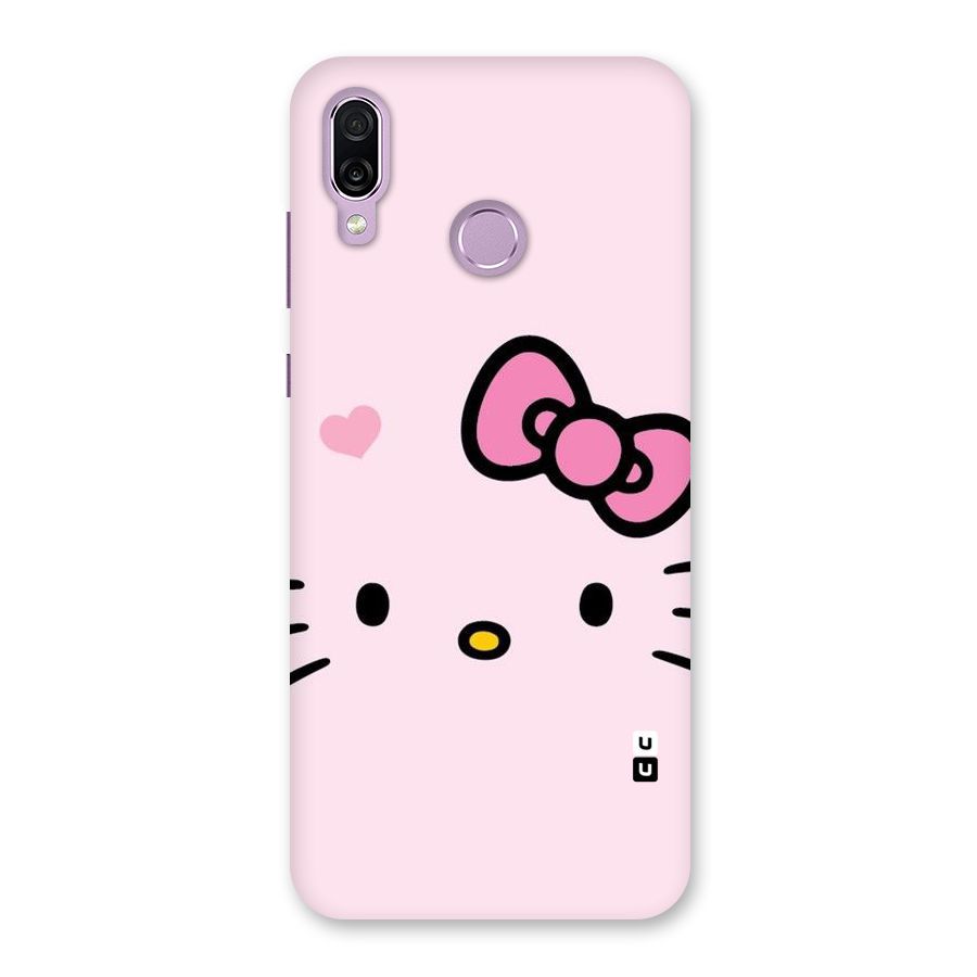 Cute Bow Face Back Case for Honor Play