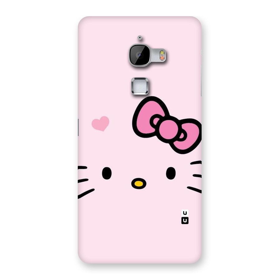 Cute Bow Face Back Case for LeTv Le Max
