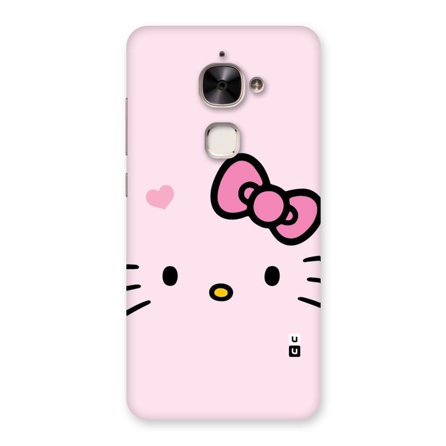Cute Bow Face Back Case for Le 2